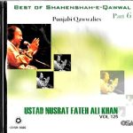 NUSRAT FATEH ALI KHAN - VOL. 125 - BEST OF SHAHENSHAH QAWWAL PART 6 - A RARE CD