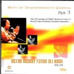 NUSRAT FATEH ALI KHAN - VOL. 121 - BEST OF SHAHENSHAH QAWWAL PART 3 - A RARE CD