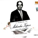 MAHENDRA KAPOOR - A TRIBUTE TO MAHENDRA KAPOOR-NEW BOLLYWOOD SARE GAMA  2CDs SET