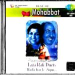 LATA / RAFI  DUETS - BEST OF MOHABBAT-WADA KAR LE -NEW BOLLYWOOD SA RE GA MA CD