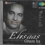 MUKESH - "EHSAAS GHAM KA" - NEW BOLLYWOOD 2CDs SET - FREE UK POST
