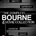 THE COMPLETE BOURNE - 4 MOVIE COLLECTION DVD SET