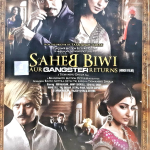 SAHEB BIWI AUR GANGSTER RETURNS-,JIMMYSHERGILL,MAHIE GILL  NEW BOLLYWOOD  DVD