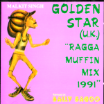 MALKIT SINGH- GOLDEN STAR- RAGGA MUFFIN MIX BY BALLY SAGOO BHANGRA CD.