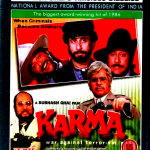 KARMA  - DILIP KUMAR, ANIL KAPOOR, JACKIE SHROFF - NEW SHEMAROO BOLLYWOOD DVD