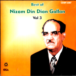 Best of Nizam Din Dian Gallan Mirza Sultan Beg vol. 3 - Pakistani CD