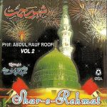 ABDUL RAUF ROOFI - SHAR-E-REHMAT - VOL 2 CD - FREE UK POST