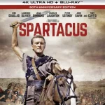 SPARTACUS - (4K ULTRA HD + BLU-RAY) Kirk Douglas, Laurence Olivier, Jean Simmons